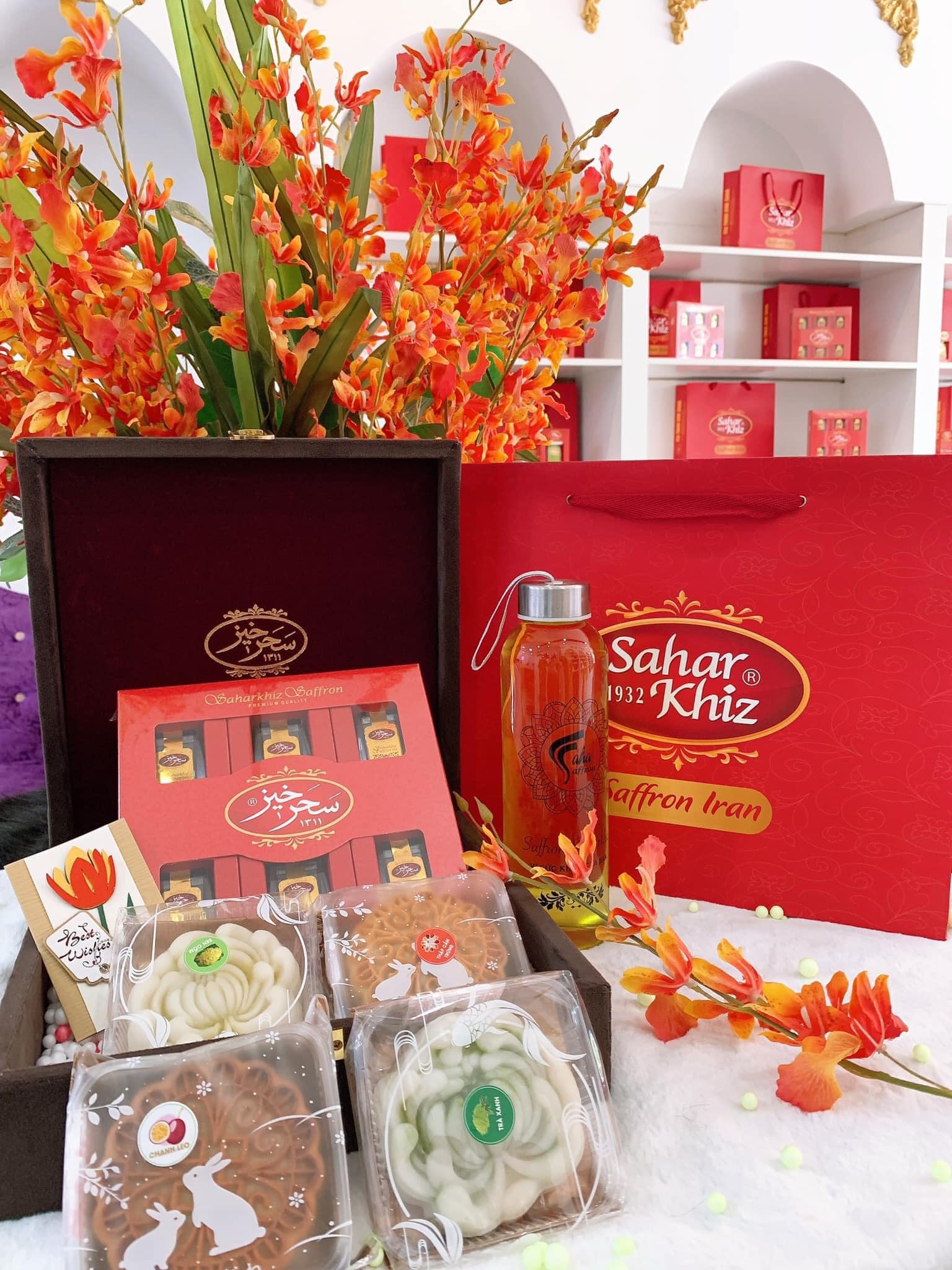 Nhụy hoa Nghệ Tây Iran Saffron làm đẹp